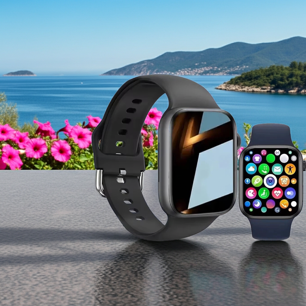 2025 Nouvelle Montre Connectée Homme Téléphone Android IOS Écran 1,73" Appel Bluetooth Surveillance Oxygène Sanguin Pression Montre Intelligente Femme