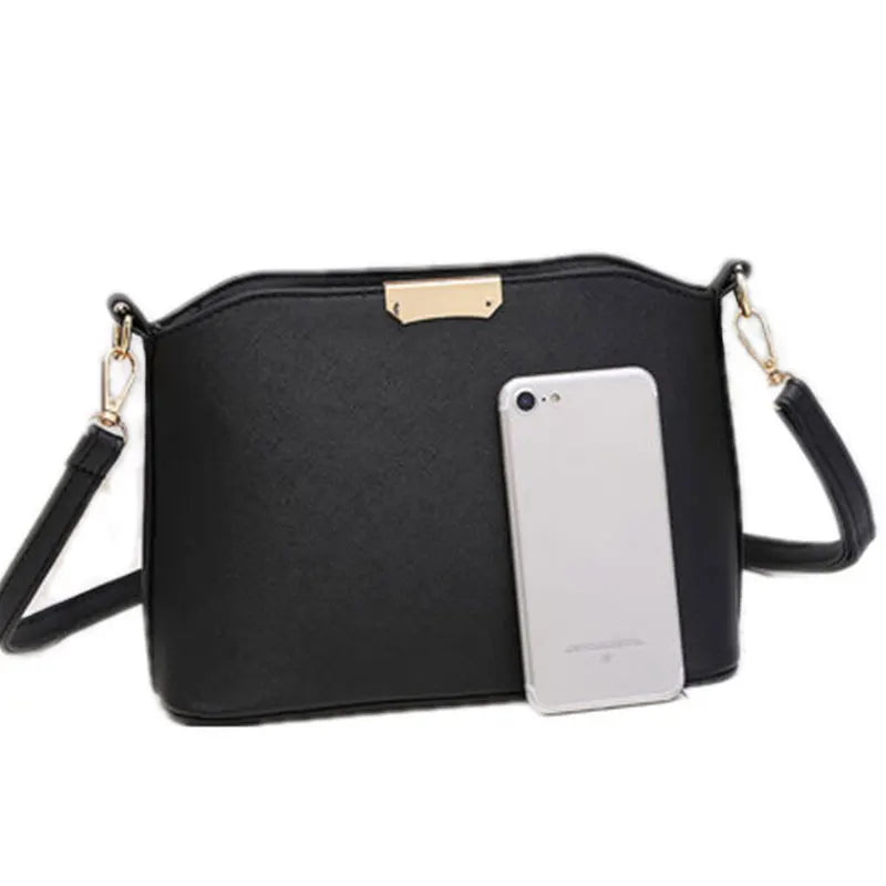 Women's Candy Color Shell Crossbody Bag – Casual Fashion Handbag for Party & Daily Use