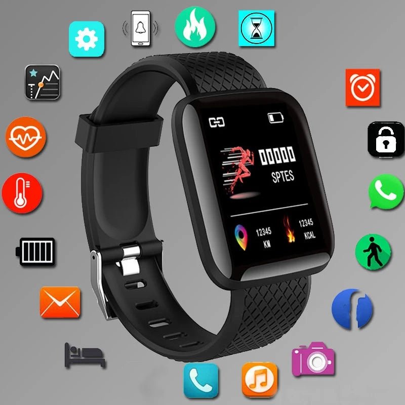 Smart Fitness Watch – Heart Rate & Message Alerts - Astrashop