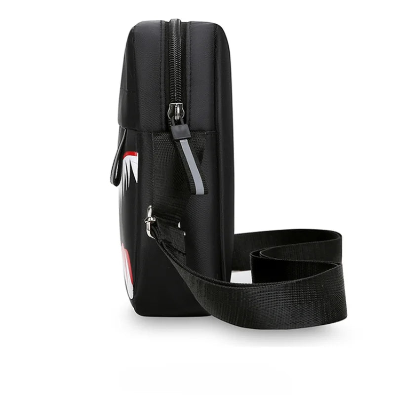 Men's Casual Nylon Crossbody Bag – Lightweight Shoulder & Chest Pack for Travel