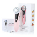 Appareil de massage facial EMS avec luminothérapie LED, vibrations soniques ioniques, raffermissement de la peau, lifting du visage, anti-rides, outil de beauté et de soin de la peau
