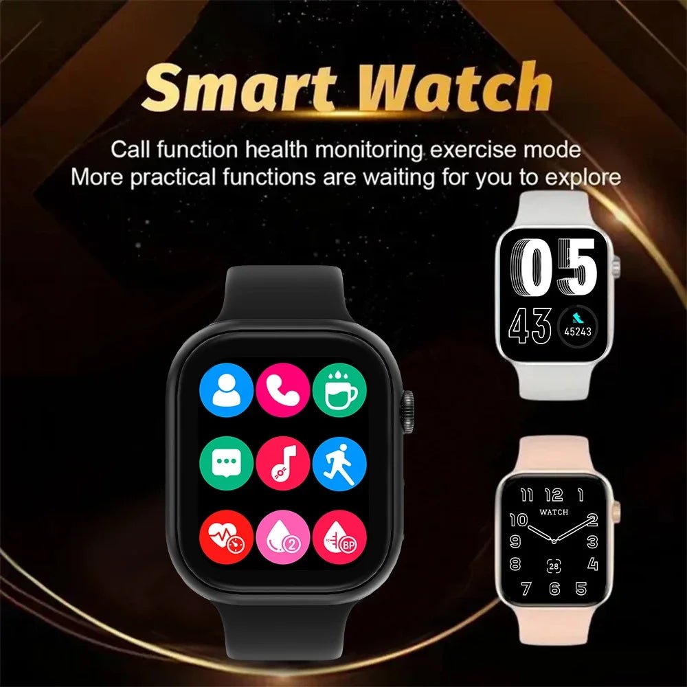 2025 New Smartwatch For Men Android IOS Phone 1.73" Screen Bluetooth Call Blood Oxygen Pressure Monitoring Smart Watch Women - Astrashop