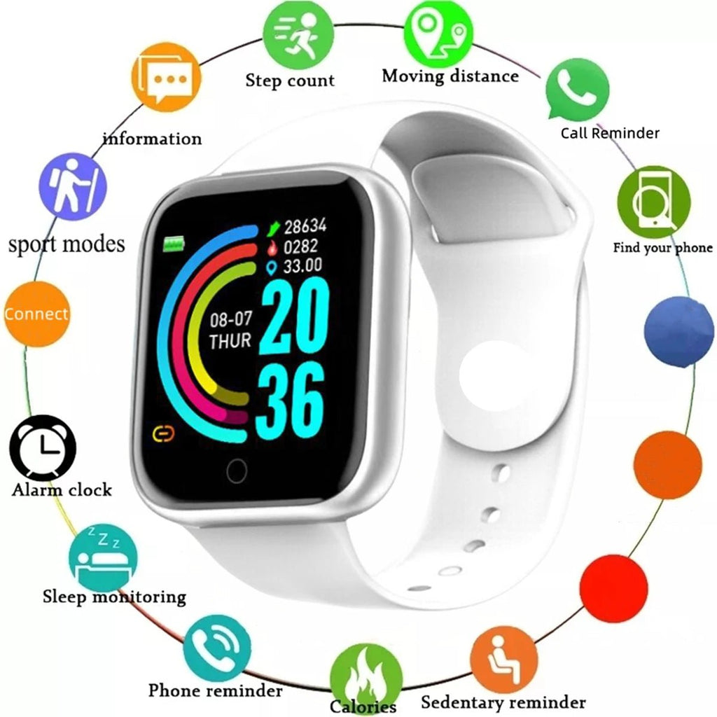 Smart Fitness Watch – Heart Rate & Message Alerts - Astrashop