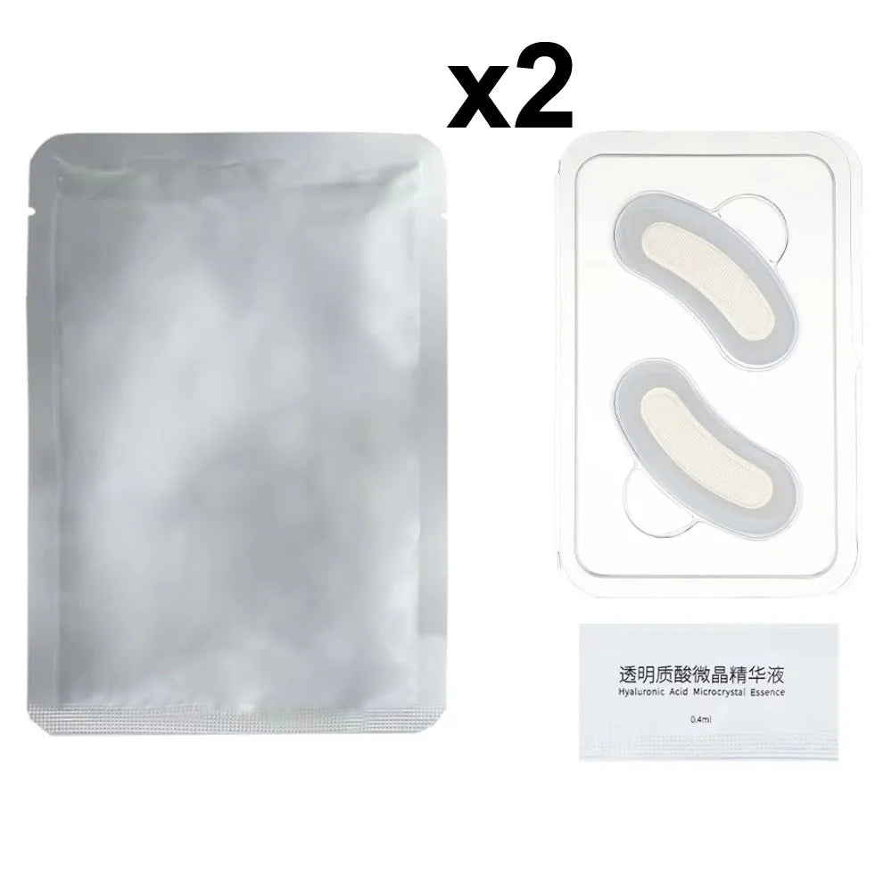 Hyaluronic Acid Microneedle Eye Patches – Anti-Aging Dark Circle & Moisturizing Under-Eye Mask