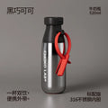 Bouteille Thermos Grande Capacité – Tasse Portable avec Paille