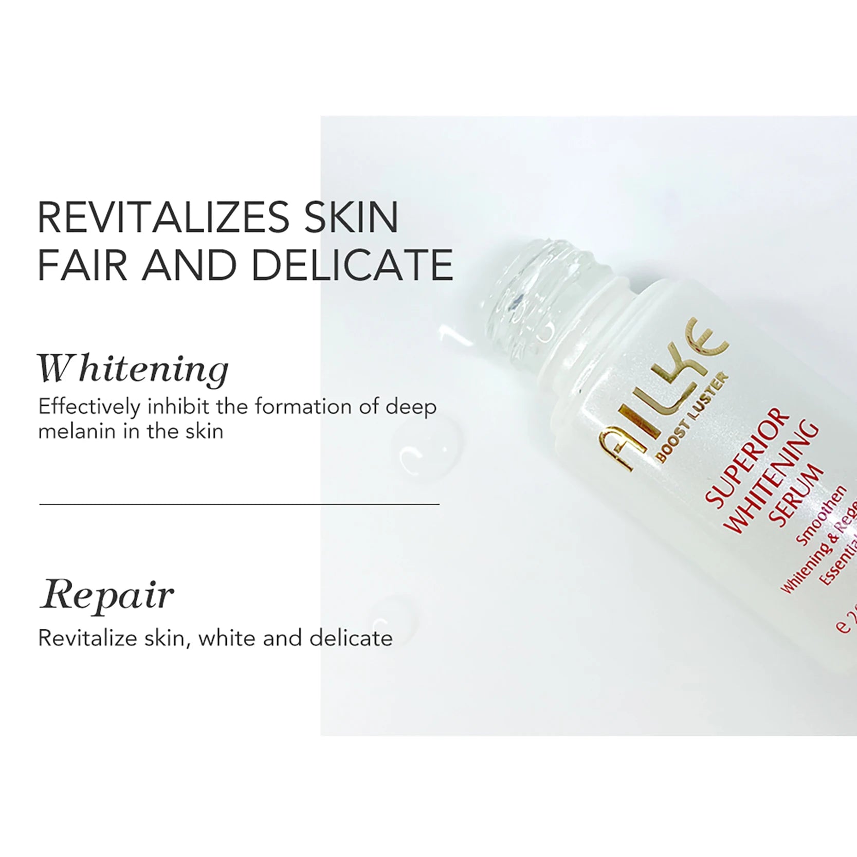 AILKE Crème Visage Éclaircissante – Hydratant à l'Acide Hyaluronique