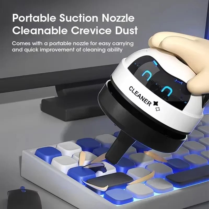 Mini Desk Vacuum Cleaner – USB Rechargeable - Astrashop