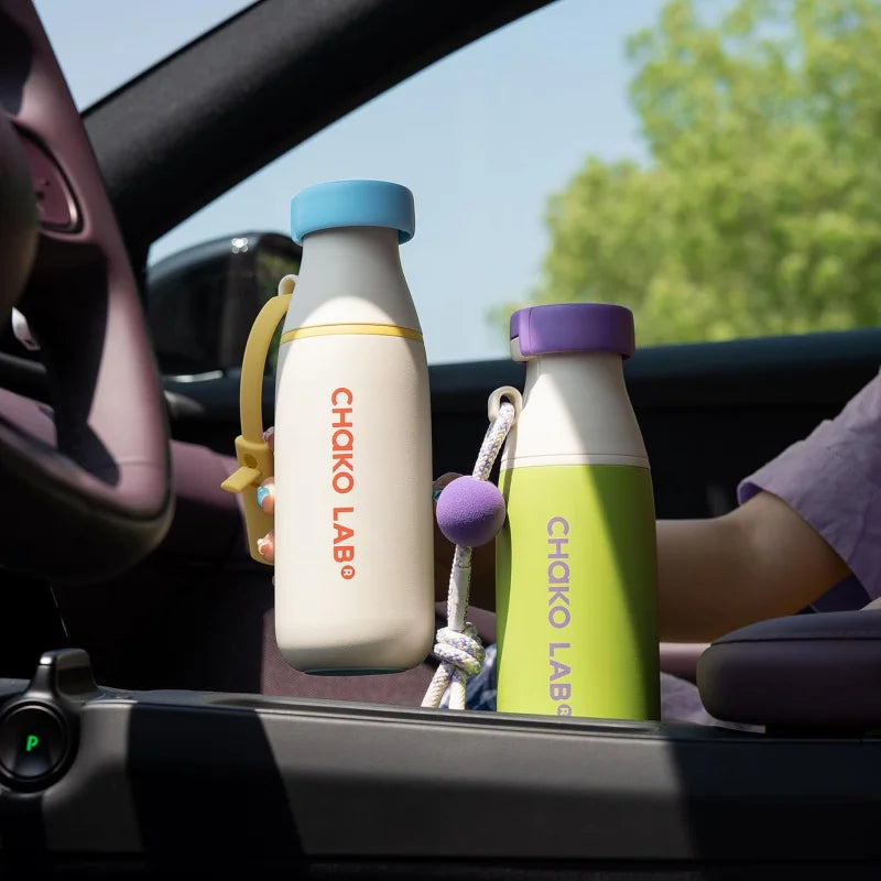 Bouteille Thermos Grande Capacité – Tasse Portable avec Paille