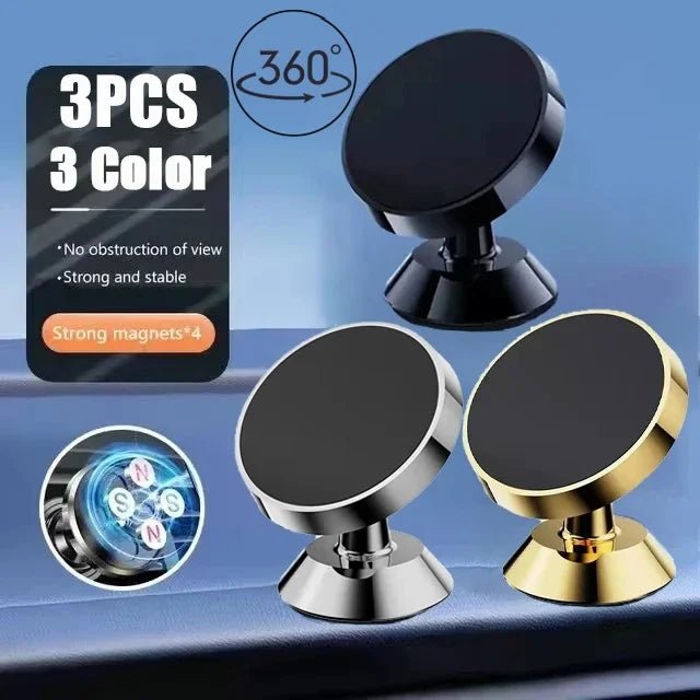 Magnetic Car Phone Holder – Universal Dashboard Mount - Astrashop