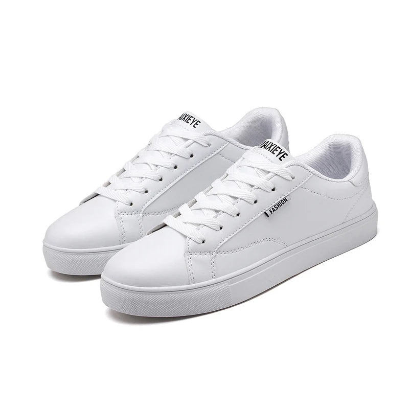 Chaussures de skate décontractées pour homme, baskets blanches, sneakers de loisir pour l'extérieur, chaussures de marche respirantes, chaussures plates Chaussure Homme 39-48