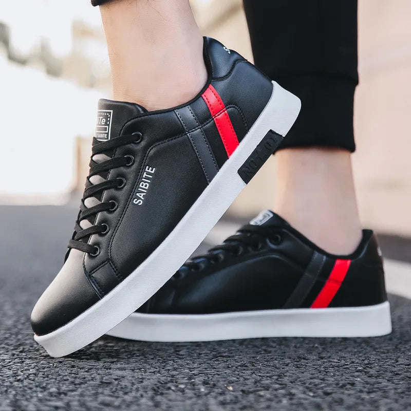 Chaussures de skate décontractées pour homme, baskets blanches, sneakers de loisir pour l'extérieur, chaussures de marche respirantes, chaussures plates Chaussure Homme 39-48